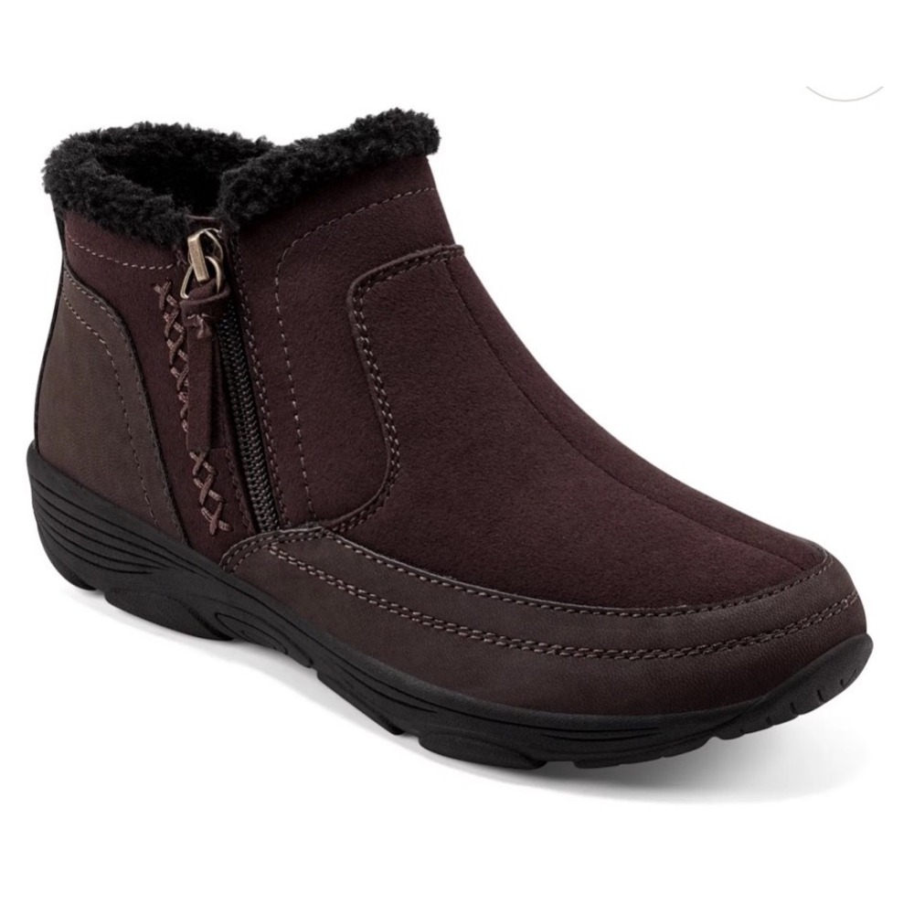 Easy Spirit Verry2 Boots Women 7.5W‎ Chocolate Torte New With Tags
